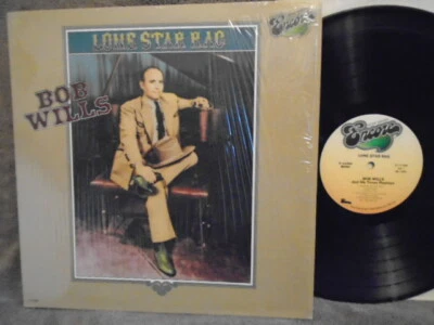 RARE OOP Bob Wills & His Texas Playboys LP VINYL Lone Star Rag mono country 1979 - Image 1 of 2