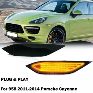 Par de luces de parachoques laterales LED para Porsche Cayenne 958 SMD 2011-2014 - Imagen 1 de 6