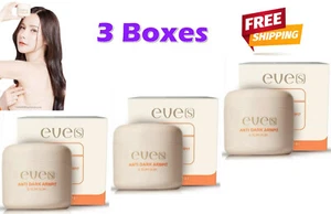 3X EVE'S Anti Dark Armpit & Bum Bum Armpit Cream White Deodorant Smooth Skin 50g - Picture 1 of 13