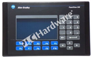 Allen Bradley 2711-B5A5 /F PanelView 550 5.5" AC Key/Touch Terminal RS-232 Read! - Picture 1 of 8