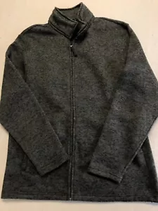Beverly Hills Polo Club Sweatshirt Mens Extra Large Full Zip Knit Fleece Lined - Picture 1 of 5