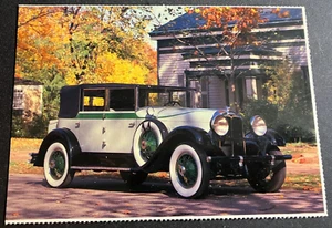 Vintage Continental Postkarte - Auburn Phaeton Limousine - MAKELLOS - Bild 1 von 2