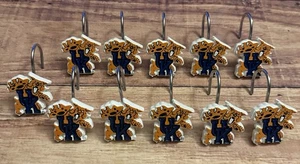 Kentucky Wildcats Set di 11 ganci per tende da doccia usati ottime condizioni - Foto 1 di 4