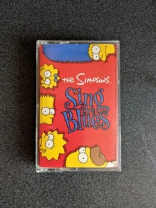 The Simpsons Sing The Blues Cassette Tape, 1990, Do the Bartman Bart Homer Lisa. - Picture 1 of 5