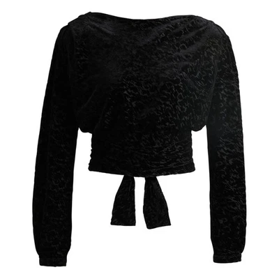 Boss  Top Crop C Edevory de Devoré para Mujer (GT5346) - Imagen 1 de 4