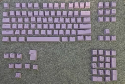 Light Purple Lavender Keycaps for Mechanical Keyboard Cherry MX - Image 1 of 2