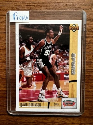David Robinson *TARJETA PROMOCIONAL* 1991-92 Upper Deck Baloncesto #400 Foto 1 de 3