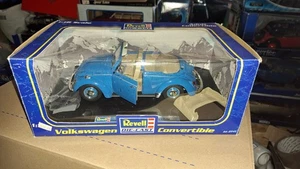 Volkswagen Käfer Cabrio 1 : 18, blau, von Revell, OVP - Bild 1 von 4