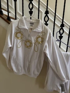 VINTAGE LAVON BAUMWOLLMISCHUNG DAMEN ACTIVE HOSENANZUG Größe PETITE LARGE NEU MIT ETIKETT - Bild 1 von 4