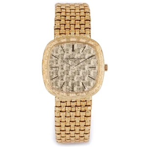 Vacheron Constantin 1980's Vintage Wristwatch | 18k Yellow Gold | 30mm | Woven B - Picture 1 of 9