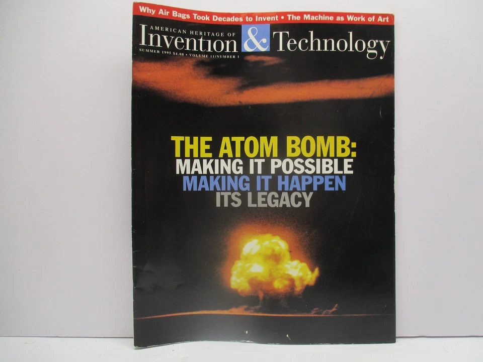 Summer  1995 American Heritage Of Invention & Technology Magazine Foto 1 de 1