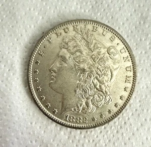 1882 O Morgan Dollar vz ca. Stempelglanz schöne Münze Silber - Bild 1 von 2