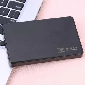SATA USB 3.0 Mobile Hard Drive Disk Case Laptop 2.5" SSD HDD External Enclosure - Picture 1 of 8