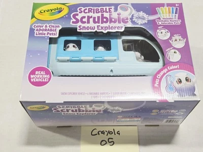 Crayola Scribble Scrubbie Explorador de Nieve Ártico Aventura Juego Mascotas Marcadores Ne Foto 1 de 4