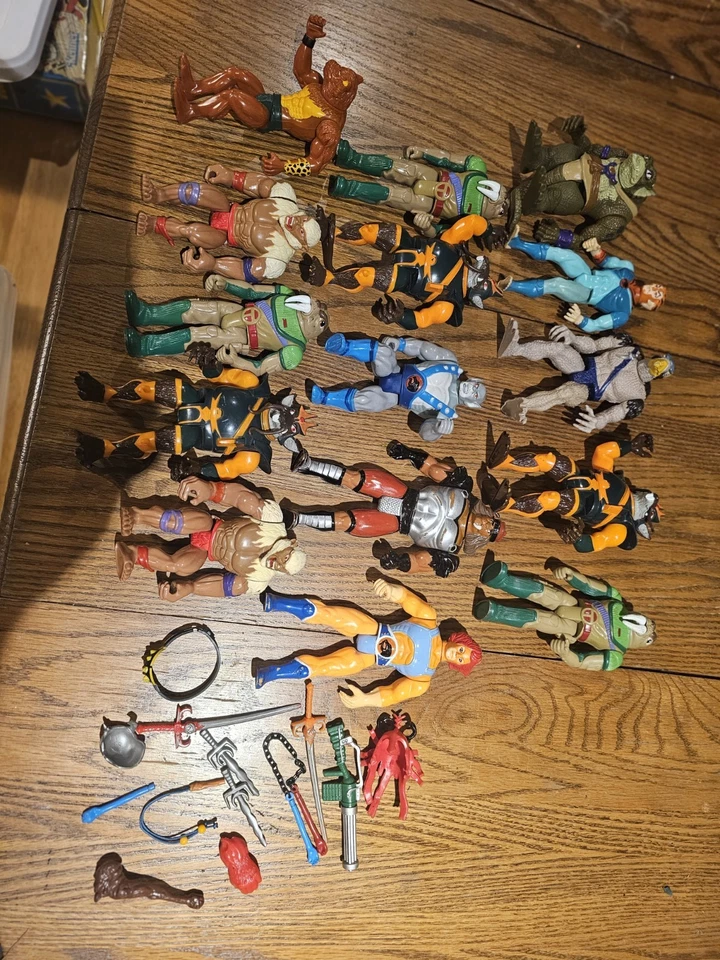 Lote de 15 figuras vintage de Thundercats LJN con armas Foto 1 de 1