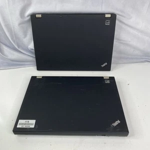 Lot of 2 Lenovo Thinkpad T410 Laptops for parts or repair 14" LCD Screen - Picture 1 of 9