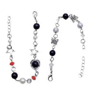Chic Y2K Beaded Bracelet Fashionable Wristband Simple Chain Bracelets for Hand - Zdjęcie 1 z 10
