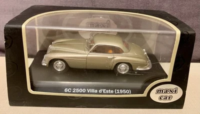 6C 2500 VILLA D'ESTE (1950)-MAXI CAR-DIE CAST-SCALA 1:43 - DA COLLEZIONE - Immagine 1 di 4