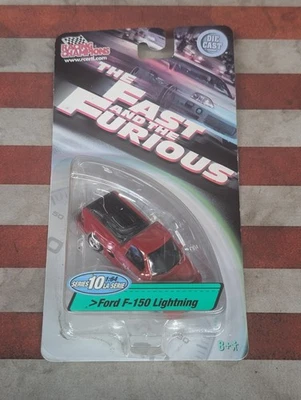 2003 Racing Champions Fast & Furious Racers Edge Red Ford F-150 Lightning 1:64 - Image 1 of 4