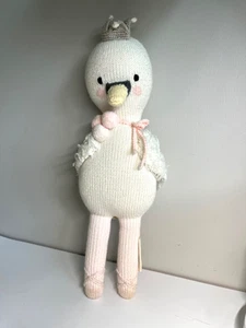 Kuschel + Kind Puppe Harlow der Schwan 15 Zoll Strick Plüschtier Stofftier Spielzeug - Bild 1 von 6