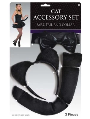 Набор аксессуаров костюм животного котенка кошки для взрослых - Изображение 1 из 2