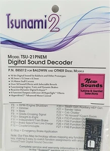 Soundtraxx TSU-21PNEM Tsunami2 Baldwin y otros sonidos diésel, versión NEM de 21 pines - Imagen 1 de 4