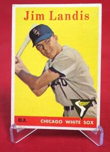 Jim Landis 1958 TOPPS Baseball Card #108