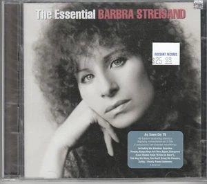 BARBRA STREISAND - The Essential (40 klassische Hits auf zwei CDs) [2002] NEU/VERSIEGELT - Bild 1 von 2
