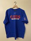 Vintage 2000?S Y2k Mlb Chicago Cubs Blue Nike Team T Shirt Logo Size Xl