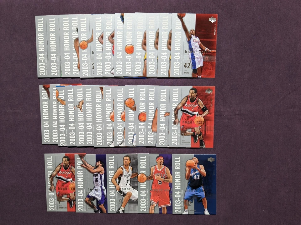 2003-04 Upper Deck Honor Roll Basketball - - - Pick A Card - - - Complete a Set - Image 1 of 1
