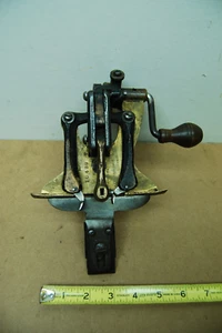 Antik A E Cunningham Worcester Masse Bandsäge Set Werkzeug Gusseisen & Messing 1873 - Bild 1 von 24