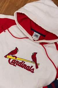 Vintage Lee Sport St. Louis Cardinal Hoodie Men’s Size Large Long Sleeve - Picture 1 of 8