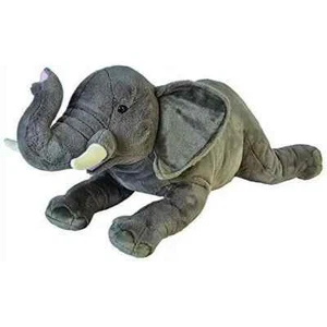 Wild Republic Cuddlekins, Jumbo, African Elephant, 30 inches, Brand New - Picture 1 of 4