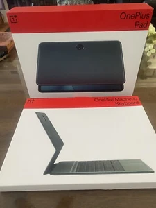 OnePlus Pad 128GB 8GB RAM OPD2203 11.61"  Refresh Rate + Keyboard + Case Bundle - Picture 1 of 4