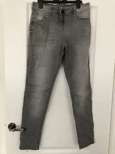 skinny jeans size 12L grey jeans 12L grey skinny jeans 12 long - Picture 1 of 15