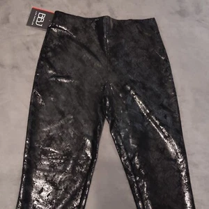 BBJ Los Angeles women’s black fitted slim fit pants size Medium - Picture 1 of 9