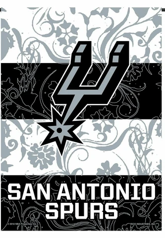San Antonio Spurs Rico Premium 2-sided GARDEN Flag Outdoor Banner Basketball Cover