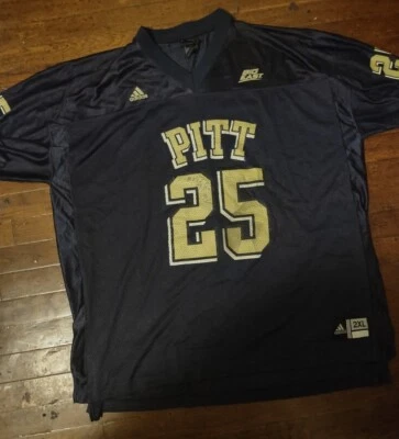 Lesean McCoy NCAA Autographed Pittsburgh Panthers Adidas Jersey Sz 2XL blue gold - Image 1 of 4