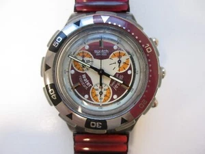 Reloj Swatch SBN106 "El Leon" Aqua Chrono - funcionando - Imagen 1 de 4