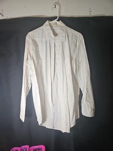 Vintage Bill Blass Signature 100% Cotton Dress Shirt Size 16.5 - Picture 1 of 5
