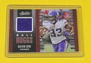 2020 Panini Absolute Dalvin Cook BALL HOGGS JERSEY Minnesota Vikings #10 🔥 - Picture 1 of 2