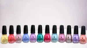China Glaze Nail Polish Lacquer - Choose Any 0.5oz/15mL Series 1 - Free Shipping - Picture 1 of 25