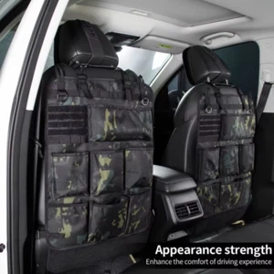 Car Seat Storage Organizer Seat Back Storage Bag Tactical Camo Hanging Bags Car - Picture 1 of 12