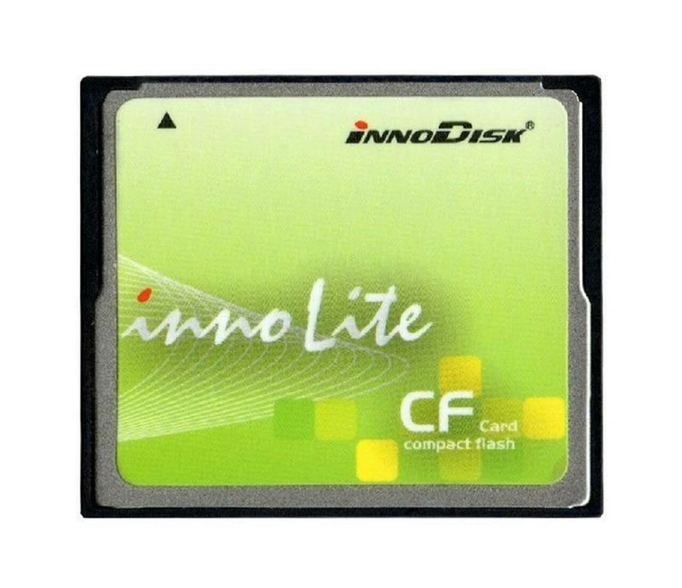 InnoDisk InnoLite iCF Series 8GB compact Flash P/N DC1M-08GD51AC1DN - Image 1 of 1