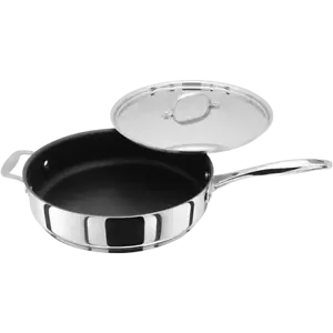 Stellar 7000 28 cm Saute Acciaio Inox Adatto per Aga Rayburn - Foto 1 di 1