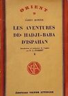 Les Aventures De Hadji Baba D'ispahan Tome 1 | James Morier | Bon État