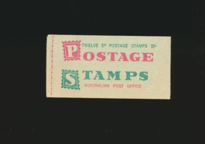 Australia #365A Como Nuevo NH 1964 Folleto Intacto de 2 Panes Reina Isabel Foto 1 de 3