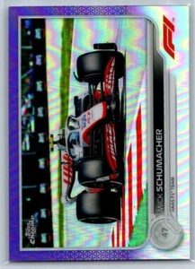 2022 Topps Chrome F1 Purple Mick Schumacher /399 - Picture 1 of 2