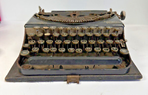Machine à écrire de voyage compacte vintage portable Remington --- pièces de rechange ou réparation