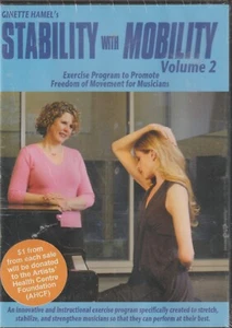Ginette Hamel STABILITÄT mit MOBILITÄT Vol. 2 Bewegung für Musiker Übungs-DVD - Bild 1 von 1